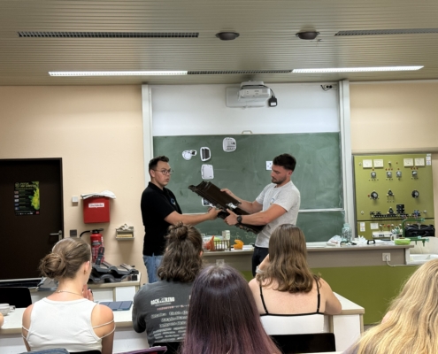 Workshop für klimaneutrale Schulen.