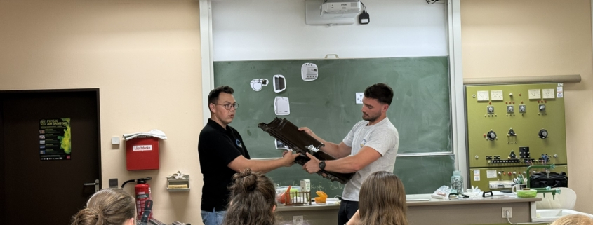 Workshop für klimaneutrale Schulen.